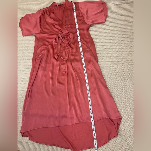 Zara coral pink dress - Picture 6 of 12
